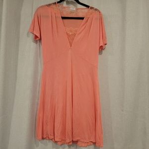 La Perla Magnolia Lace Trim Nightgown SZ Small